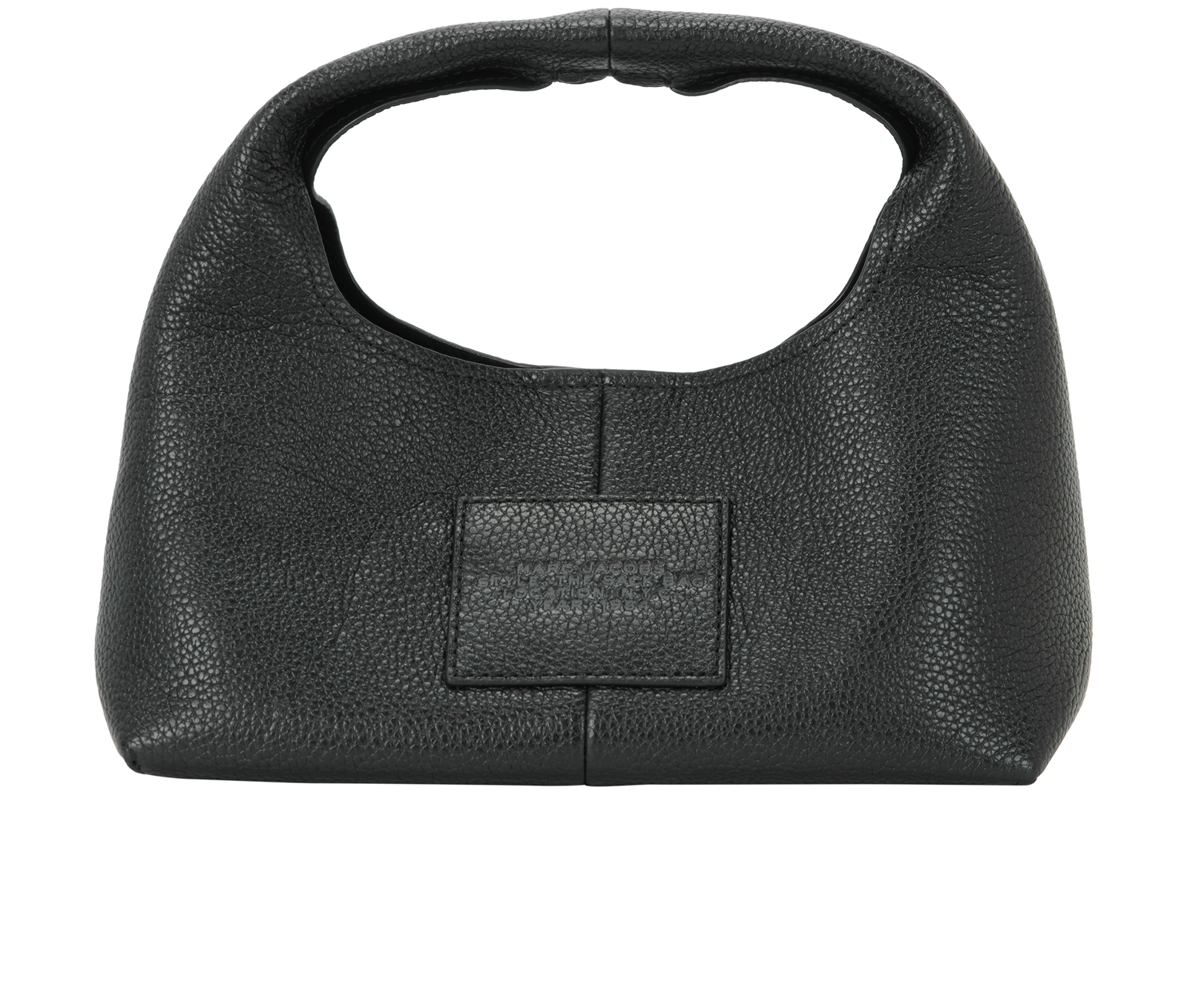 Mini Sack Bag, &pound;110, Handbags, Black, Leather, Back view